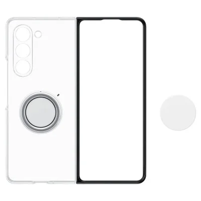 Cover Samsung Z Fold 5 Clear Gadget Case - Transparent
